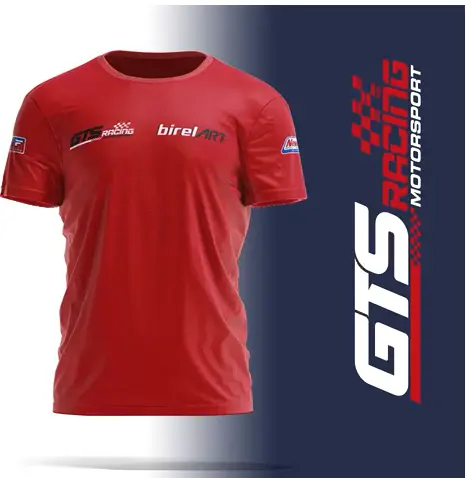 Camiseta Gtsracing Roja 146 cm/10 years
